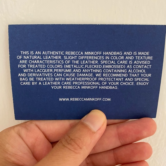 Rebecca Minkoff Leather Orange Red Handbag - Picture 6 of 6